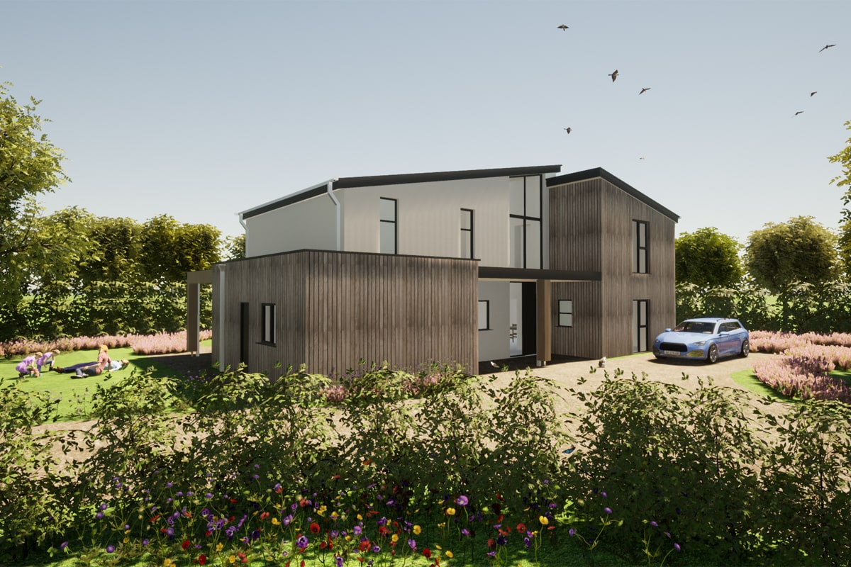 New House for a Brownfield Site