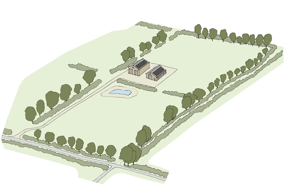 New Agricultural Storage Barns