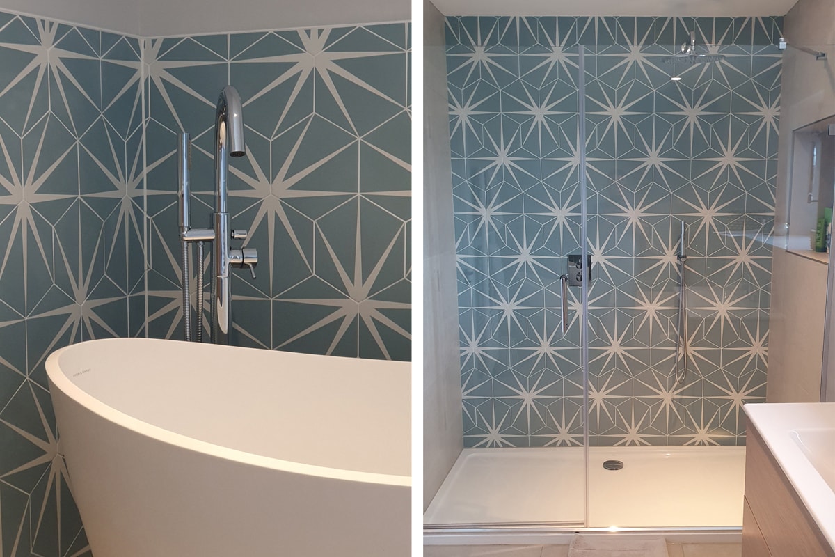 The Geometric Trend for Bathrooms