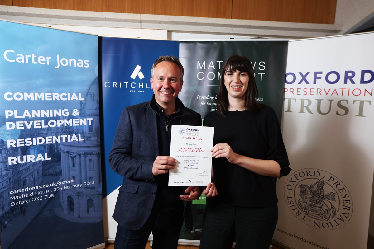 Thinking Buildings Commended at OPT Awards