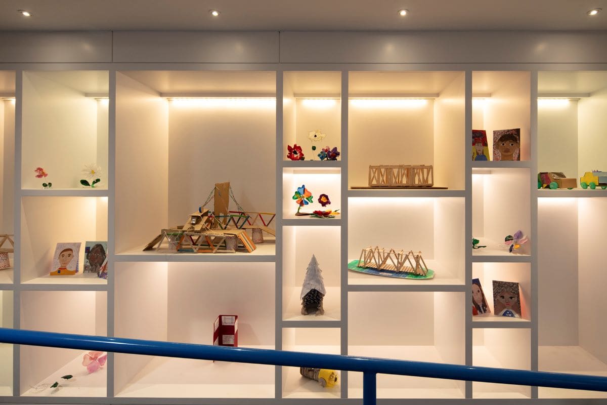 ‘Wall of Curiosities’ – William Morris Primary School