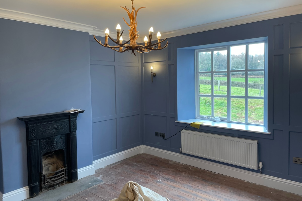 Somerset Farmhouse Before and After