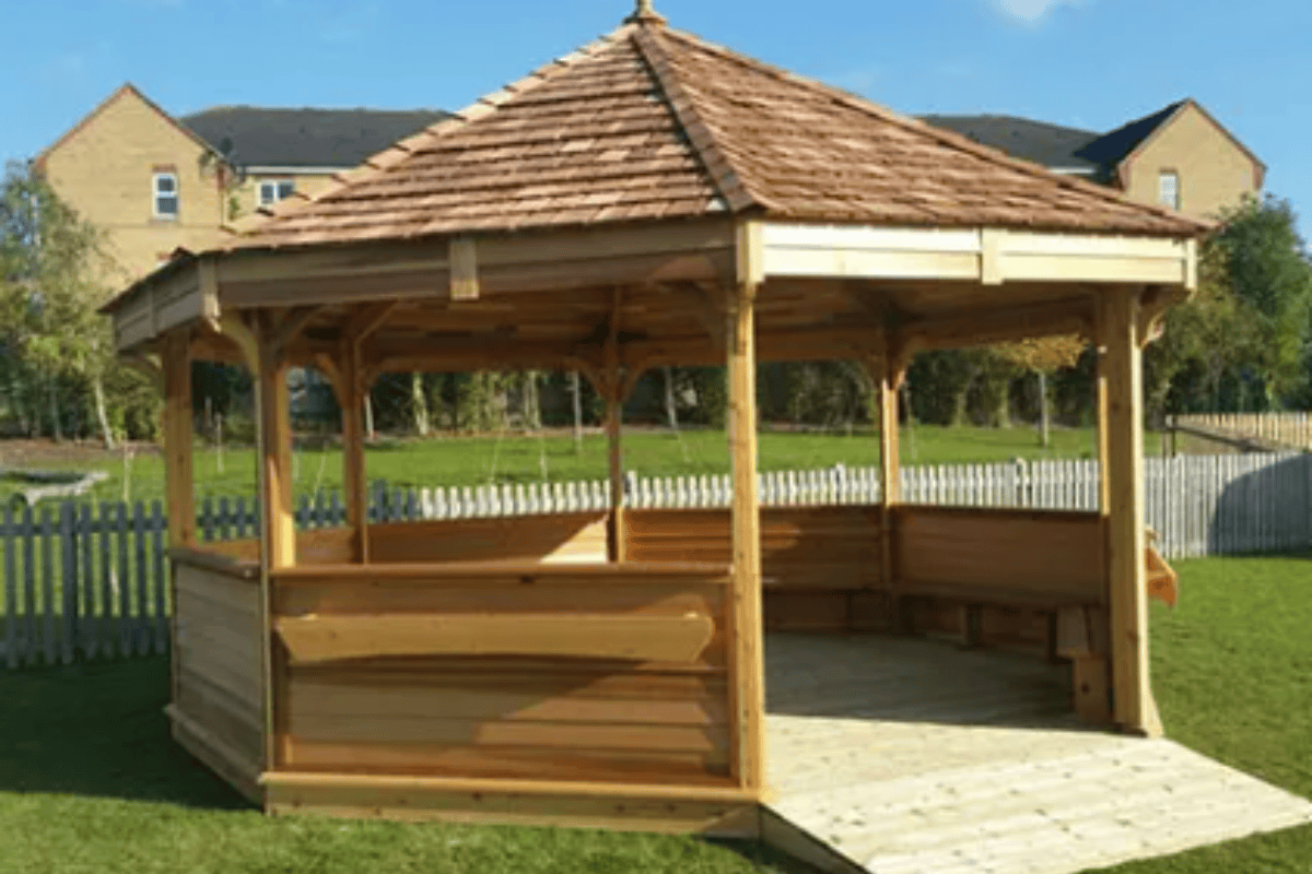 New Teaching Shelter For School