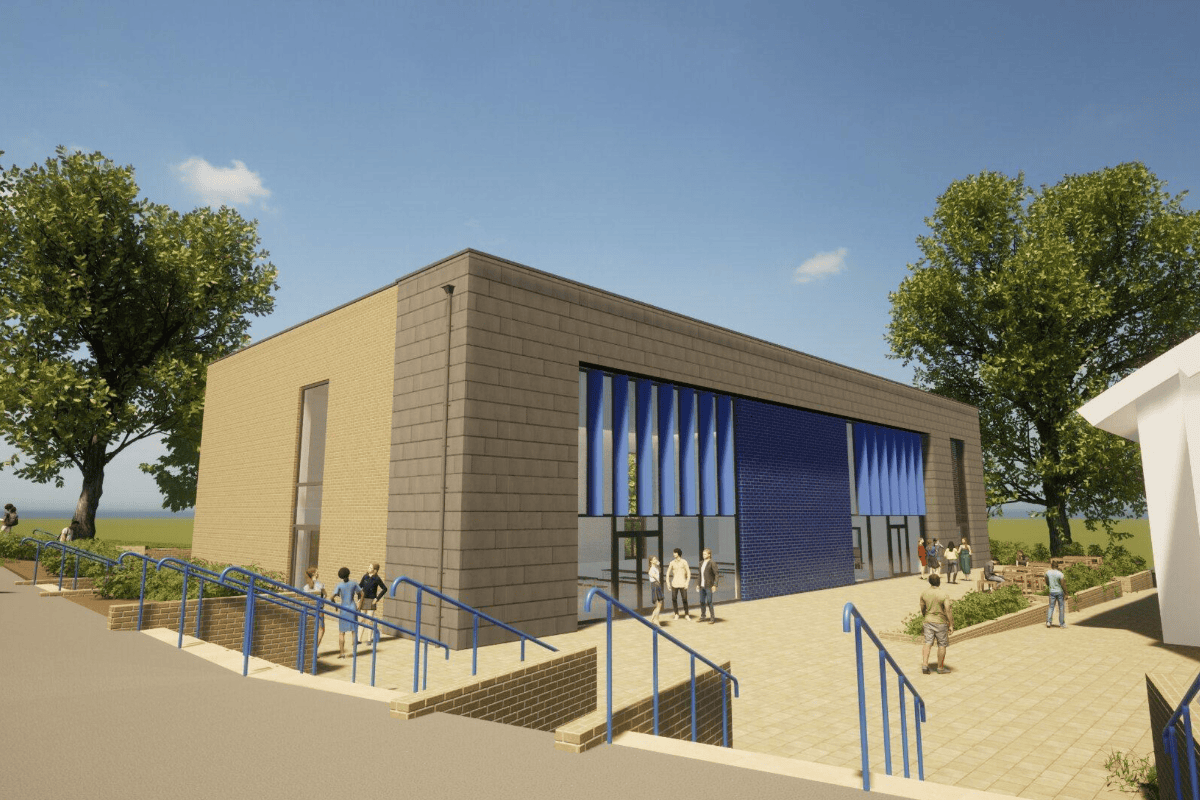 Dining Building Submitted for Planning at John Port Spencer Academy