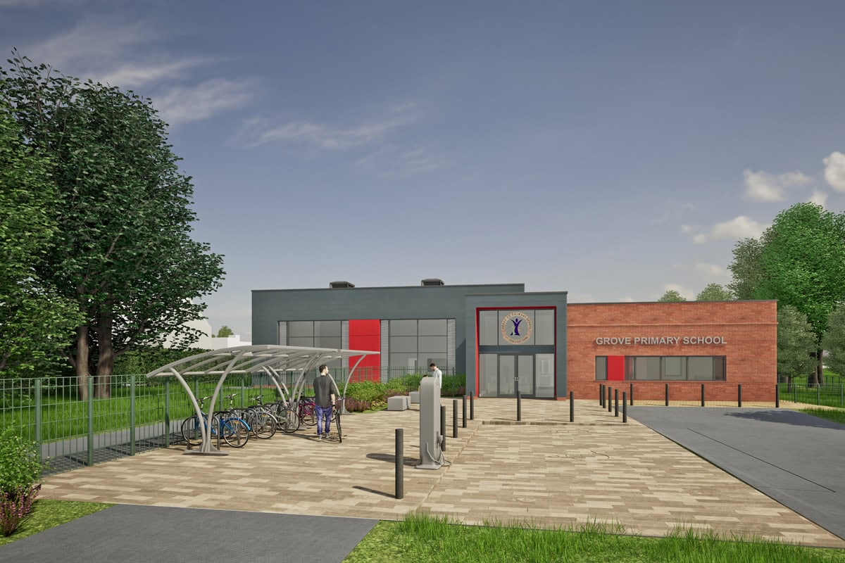 Grove CE Primary In Planning