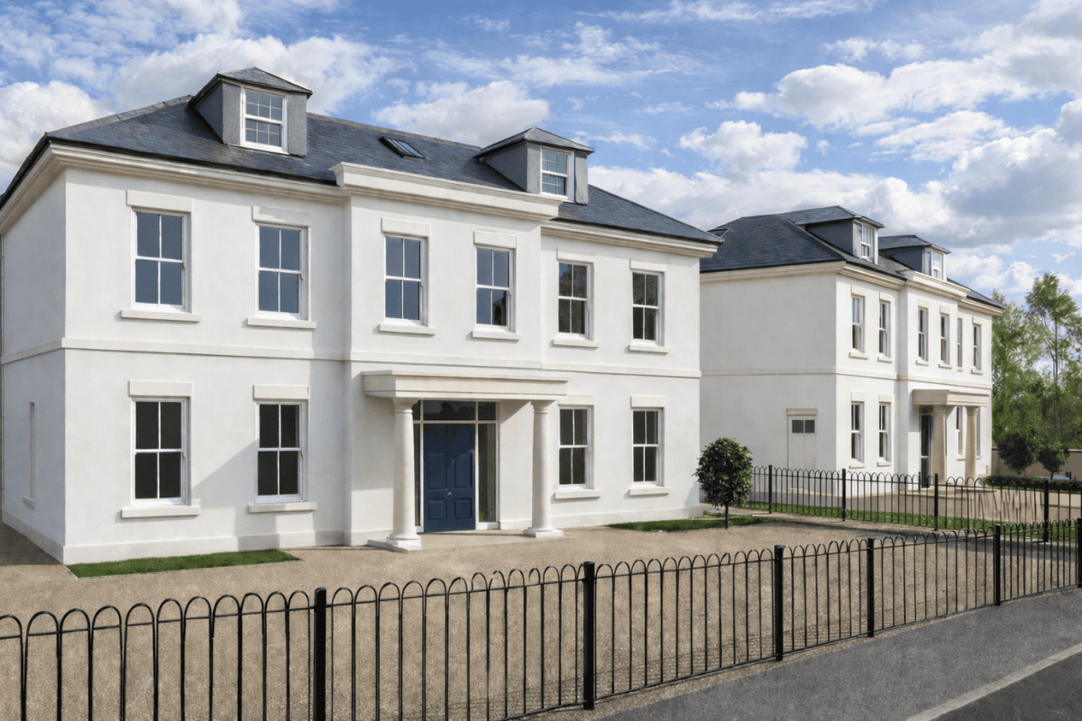 New Georgian-Inspired Homes Take Shape in Warwickshire